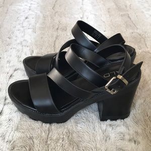 6.5 Aldo Platform Sandals